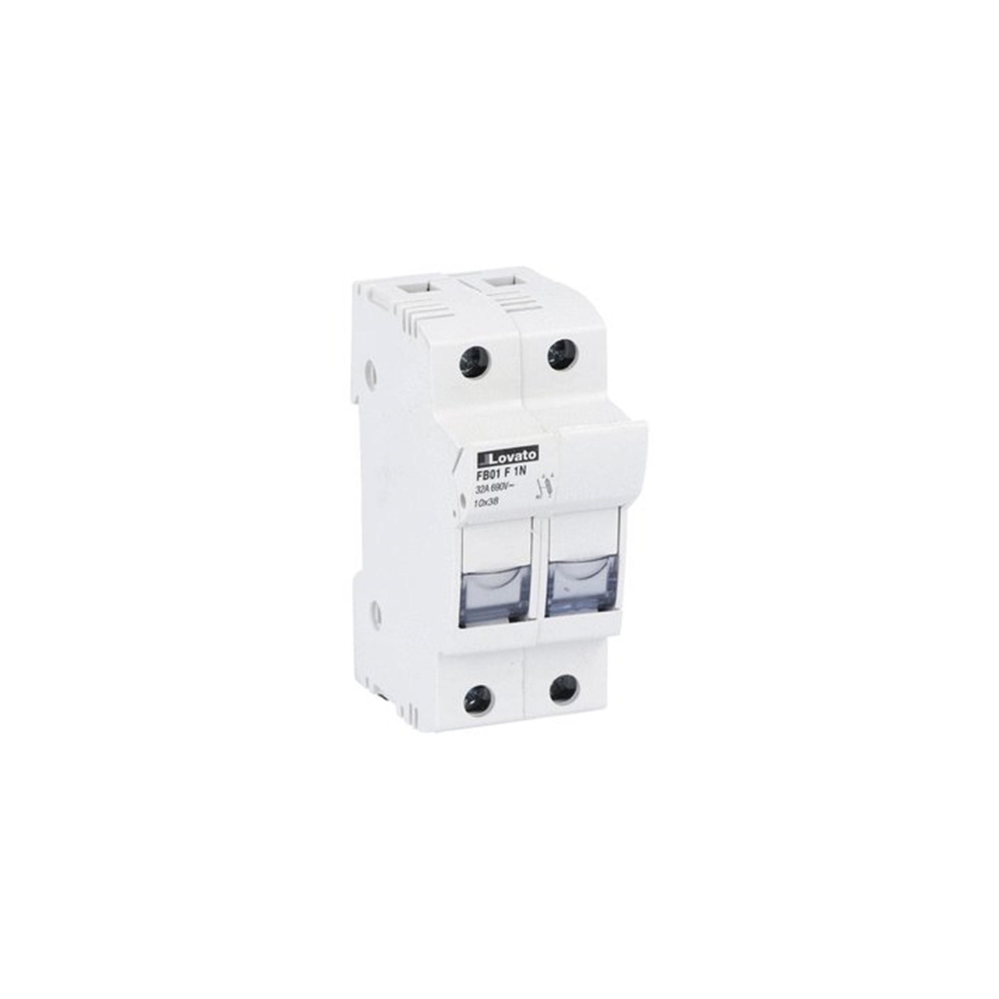 Portafusible 1x32A 690VCA Para Fus 10x38mm 1P+N FB01F1N — Lovato — Lovato