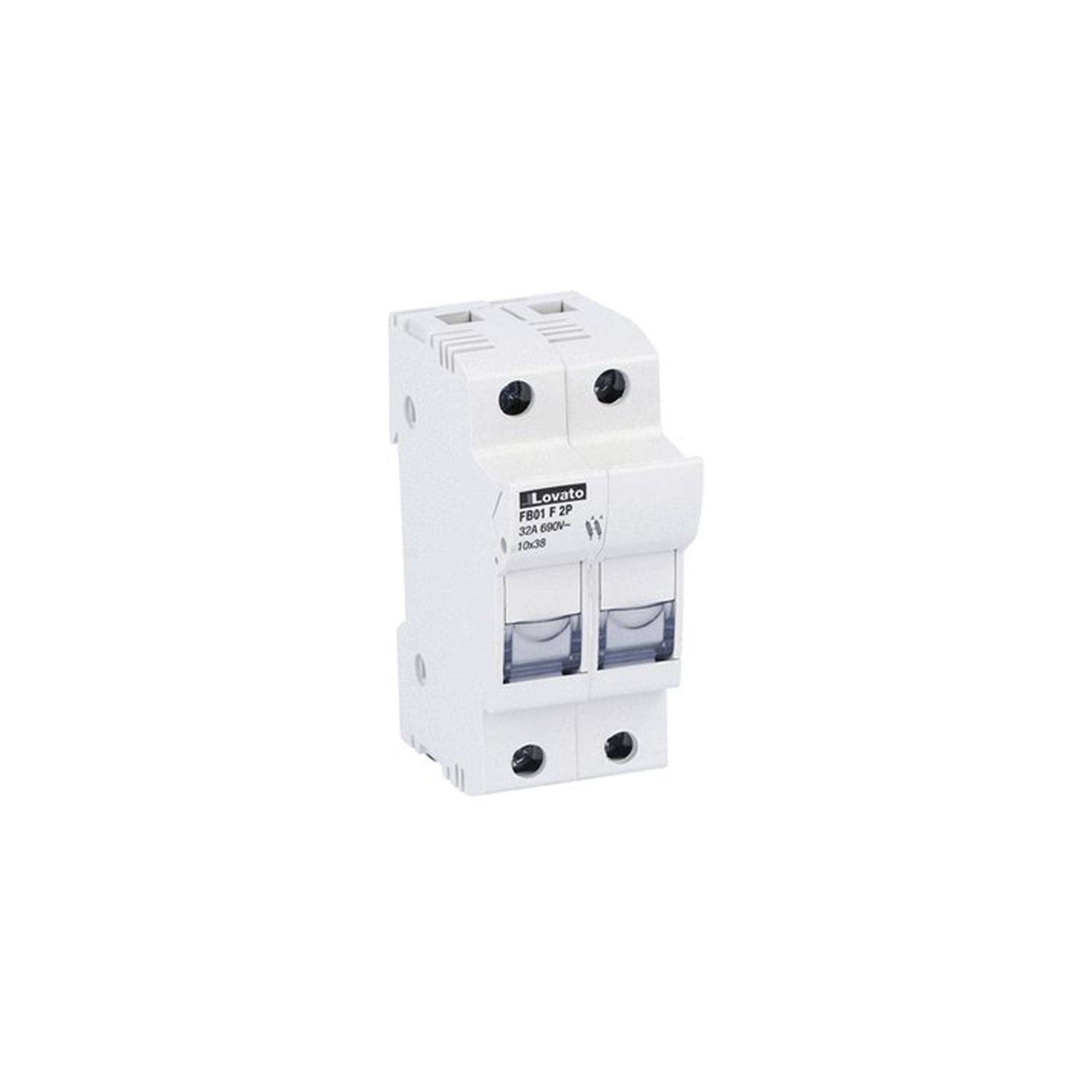 Portafusible 2x32A 690VCA Pfus 10x38mm 2P FB01F2P — Lovato — Lovato