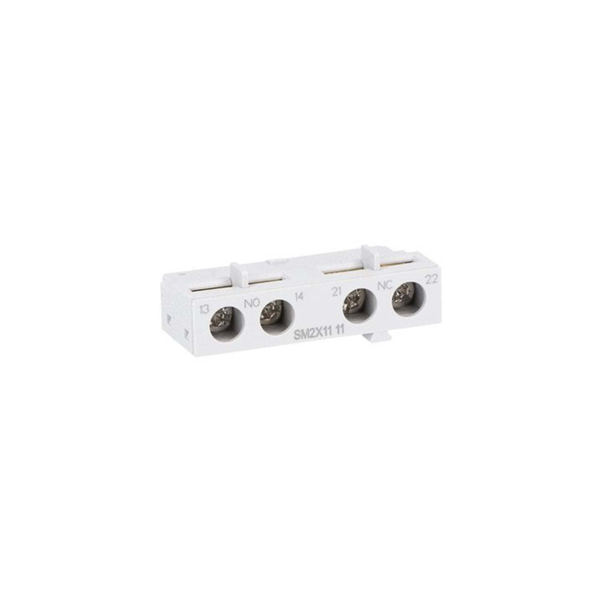 Contacto Auxiliar Frontal 1NA+1NC Serie SM2R y SM3R SM2x1111 — Lovato — Lovato