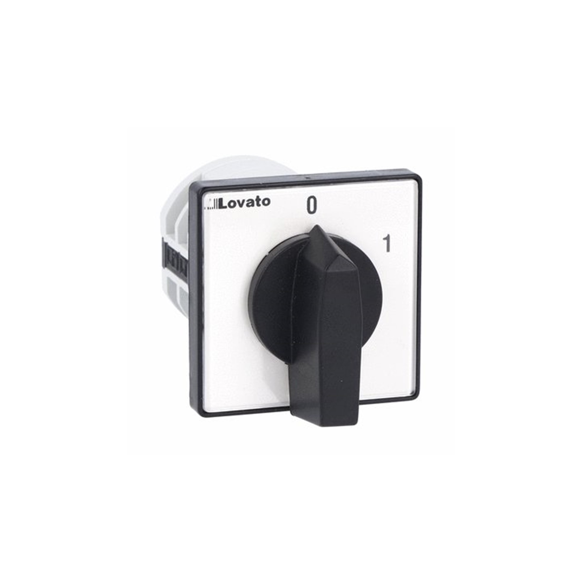 Interruptor ROTATORIO MARCHA 0-1, 4x 12A TETRAPOLAR MONTAJE PANEL SERIE GN 7GN1292U Lovato — Lovato