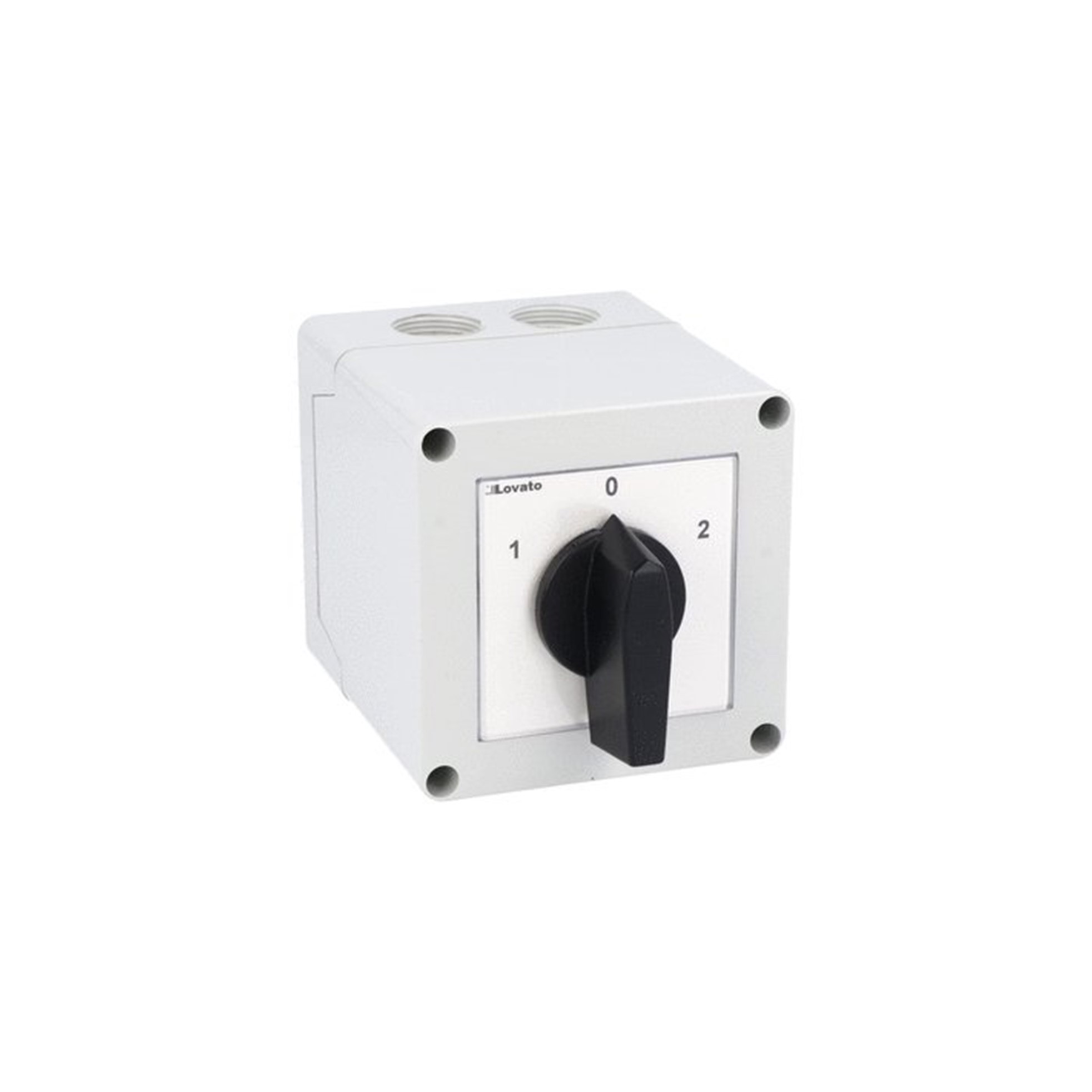 Interruptor ROTATORIO INVERSOR DE MARCHA 1-0-2, 3x 32A EN CAJA SERIE GN IP65 7GN3211P Lovato — Lovato