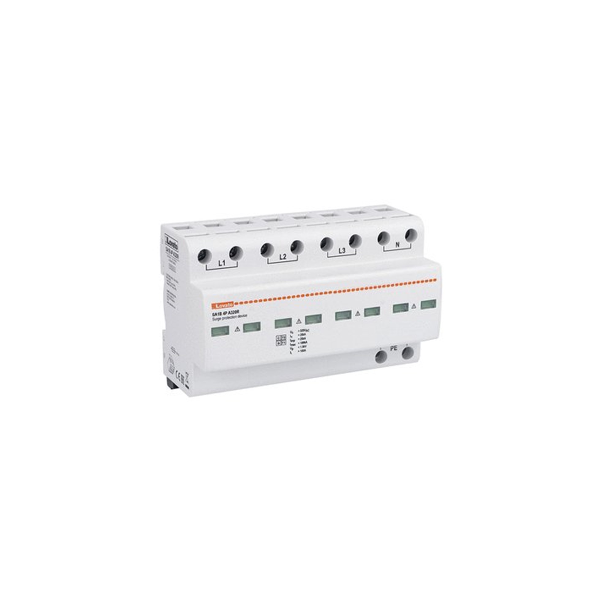 Supresor de Transiente 4P 230/400V 25kA SA1B4PA320R — Lovato — Lovato