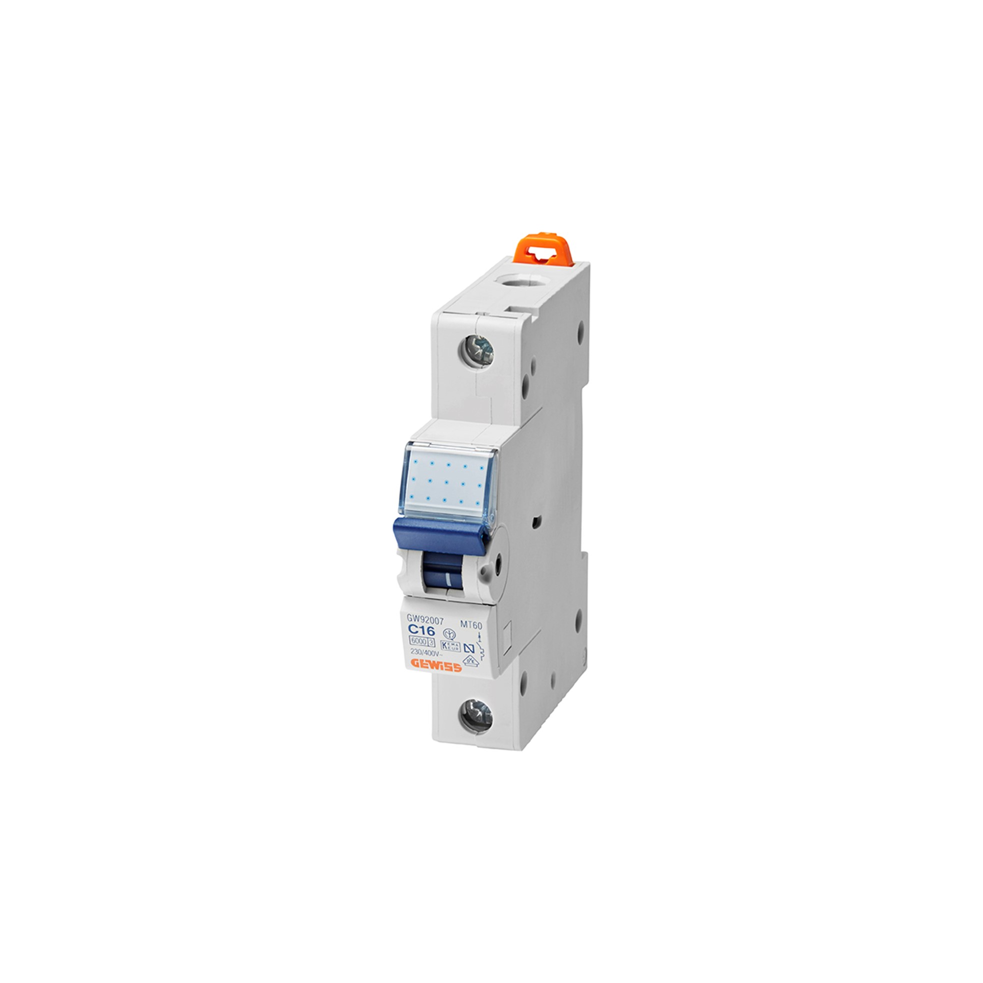 Interruptor automático 1x40A 15kA curva C GW92611 Gewiss — Gewiss