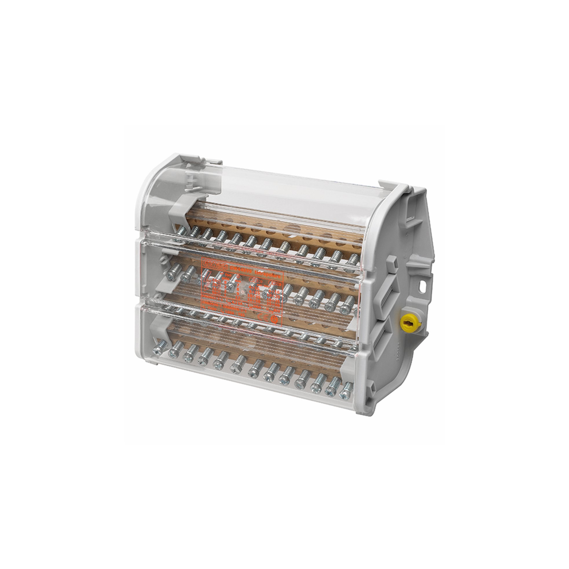 Repartidor Tetrapolar 160A 750V GW44699 — Gewiss — Gewiss