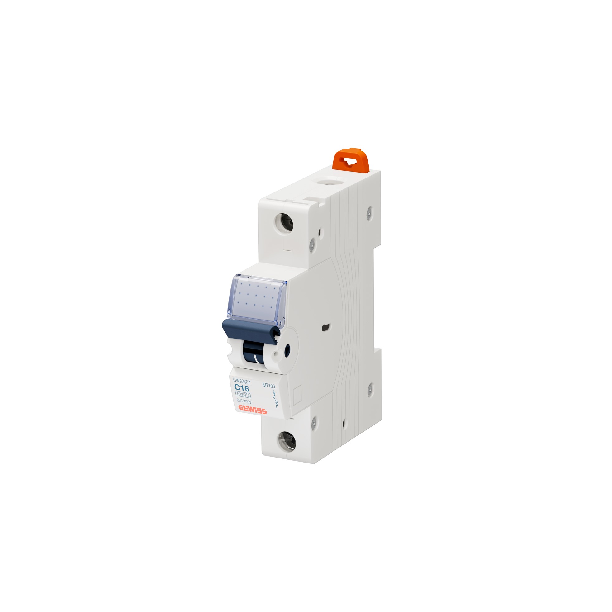 Interruptor automático 1x16A 15kA curva C GW92607 Gewiss — Gewiss
