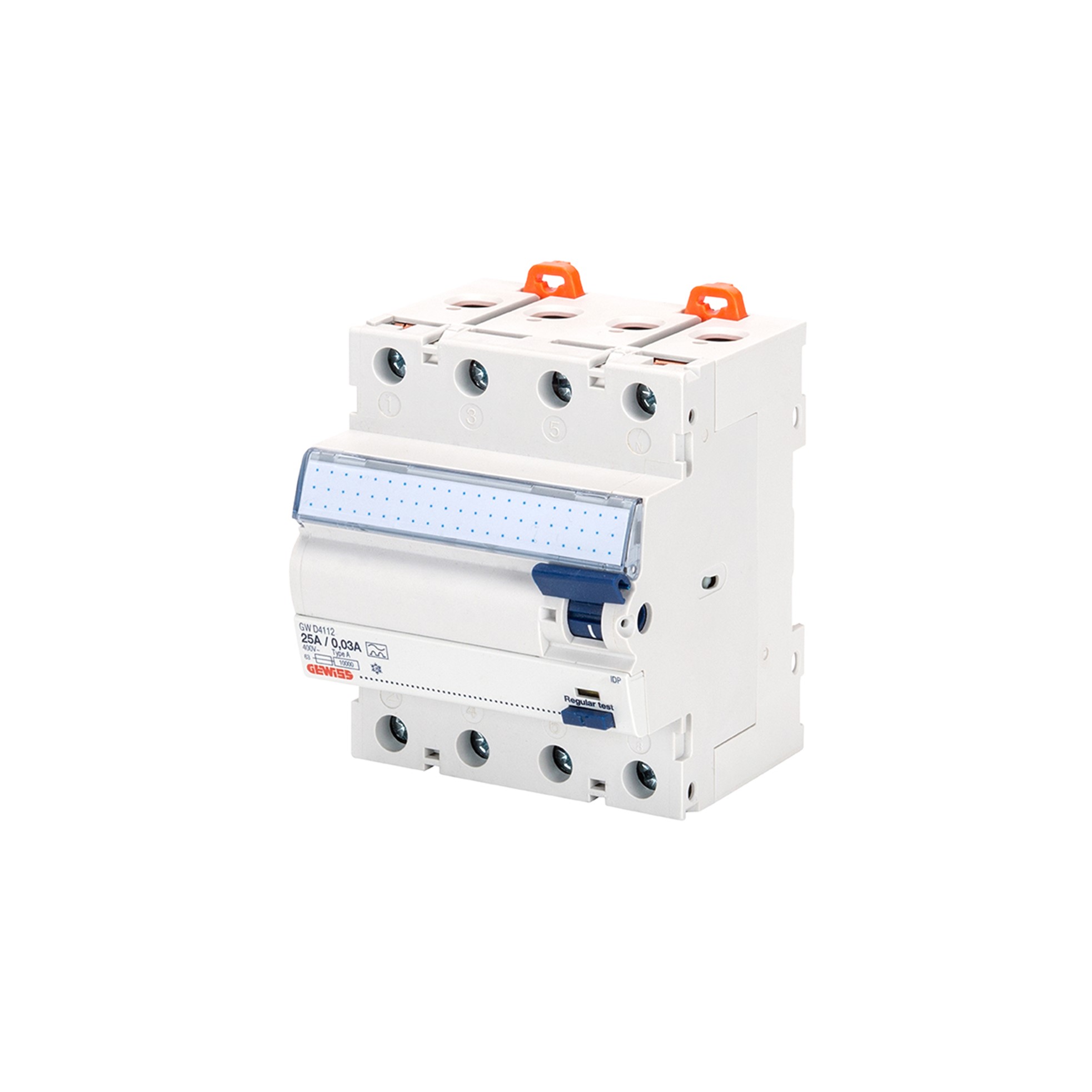 Interruptor DIFERENCIAL 4x 25 30mA- TIPO A 4P GWD4112 Gewiss — Gewiss