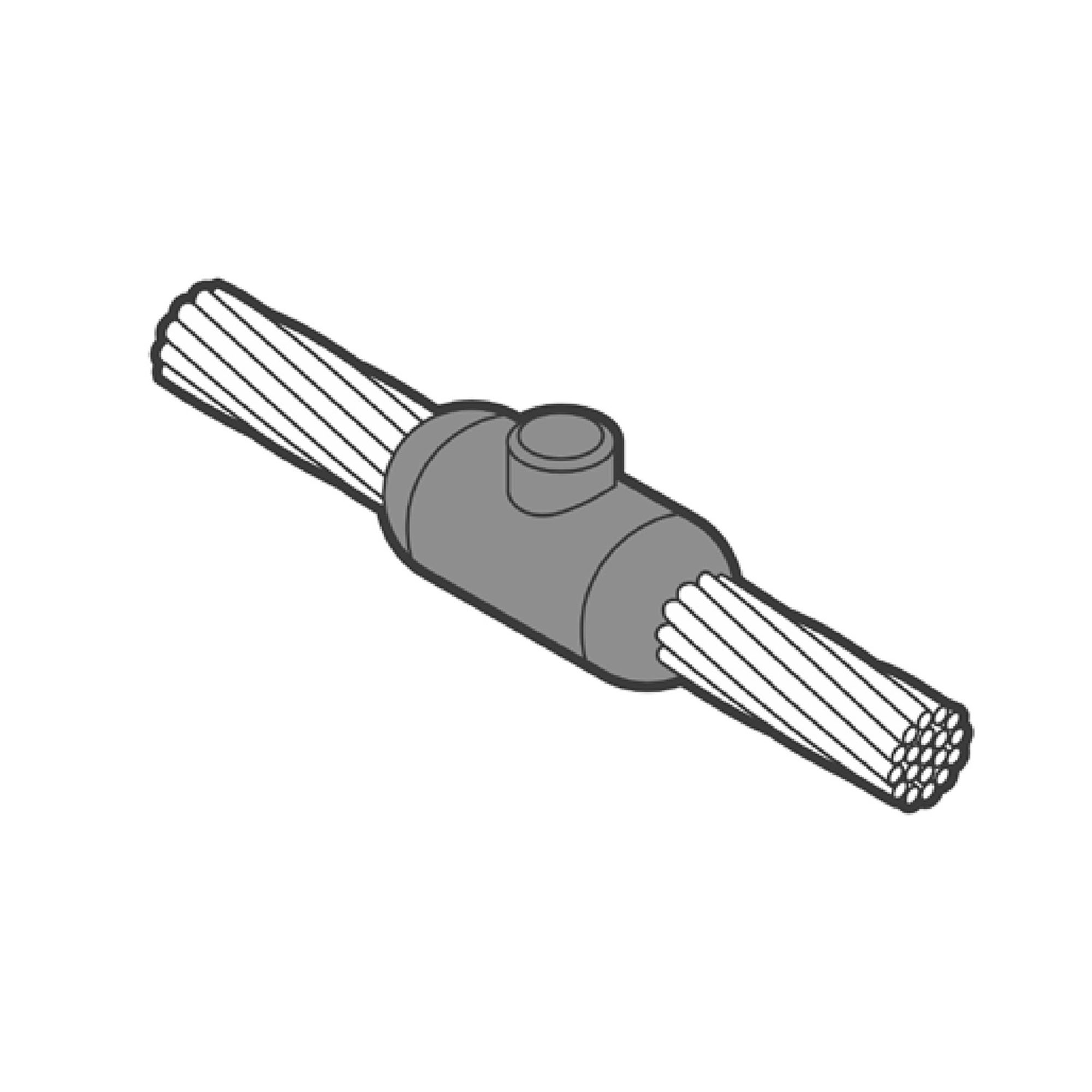 Molde Union Lineal Cable-cable AW20L20 AW20L20 (301001174) — Otras Marcas