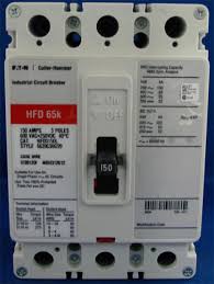 Interruptor caja moldeada 3x150A 65kA HFD3150L Eaton — Eaton