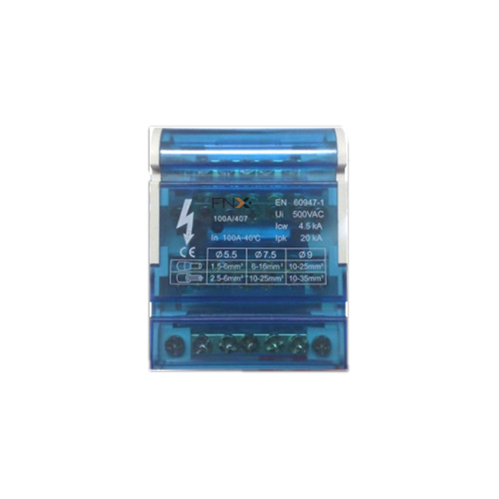 Repartidor Modular Tetrapolar 100A 7P 6852234 — FNX — FNX