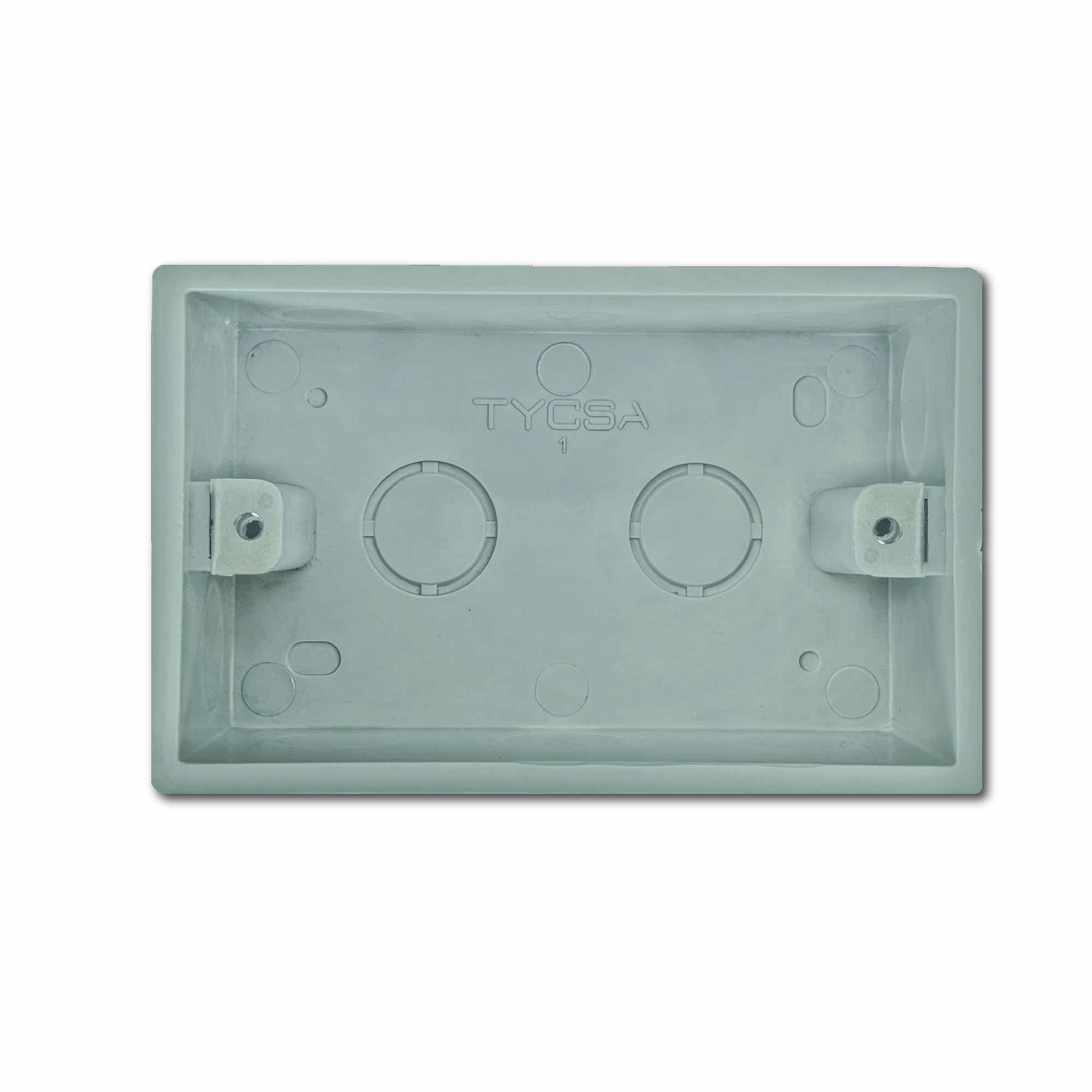 Caja Plastica Rectangular con Inserto 6140202532 — Tycsa — Tycsa