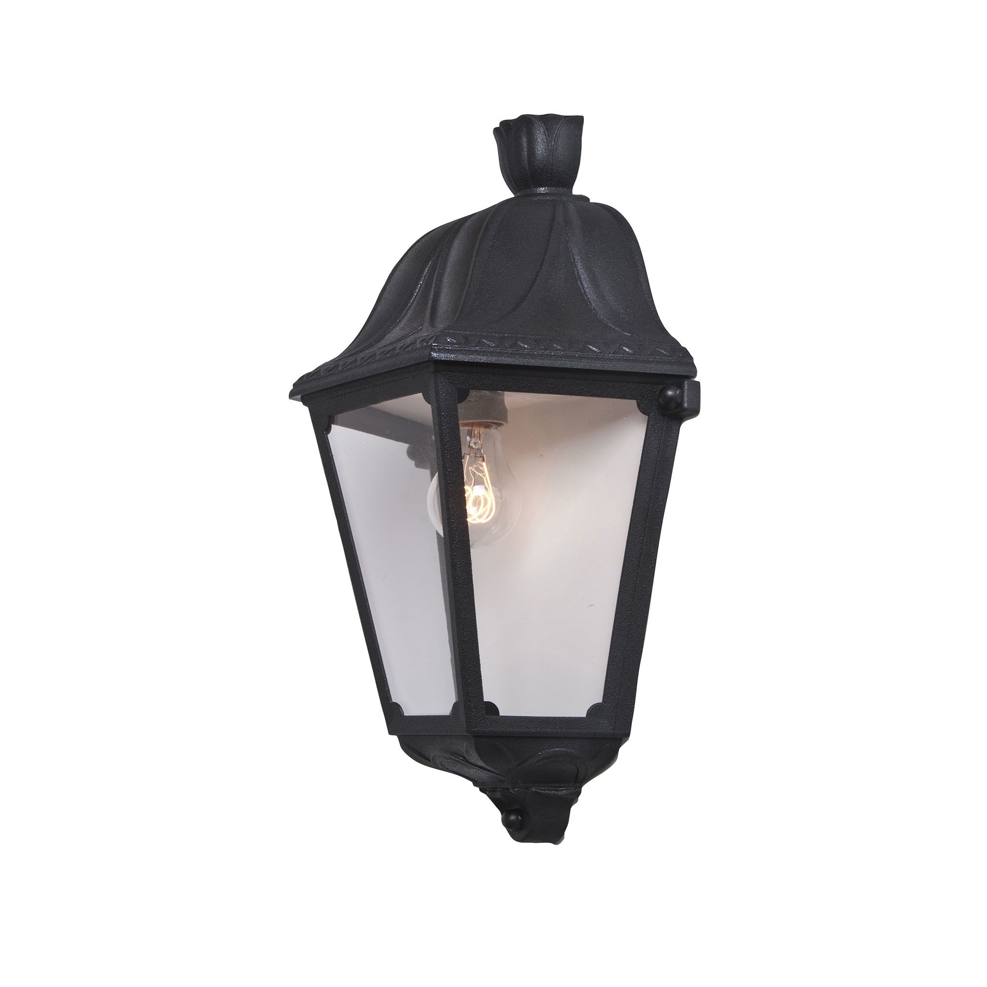 Aplique Ext Tipo Farol E27 515mm Negro M28.000.000.AXE27 — Fumagalli — Fumagalli