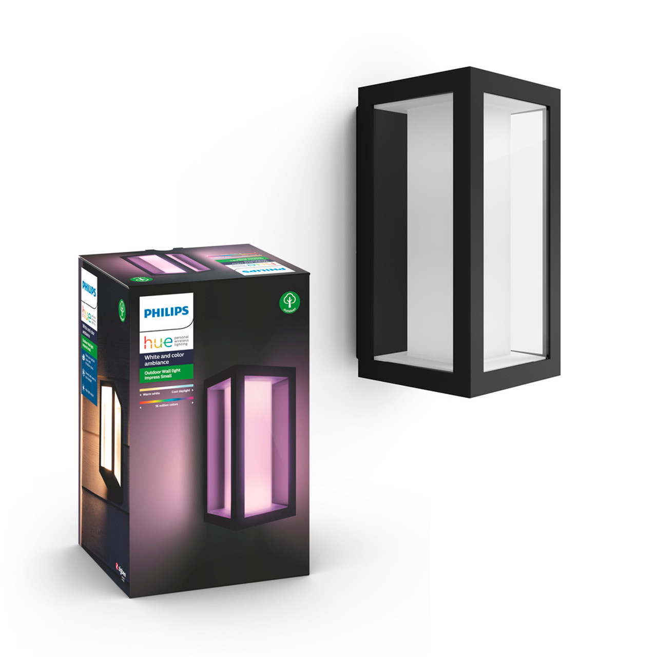 Aplique Hue Mural Exterior Impres 915005730601 — Philips — Philips