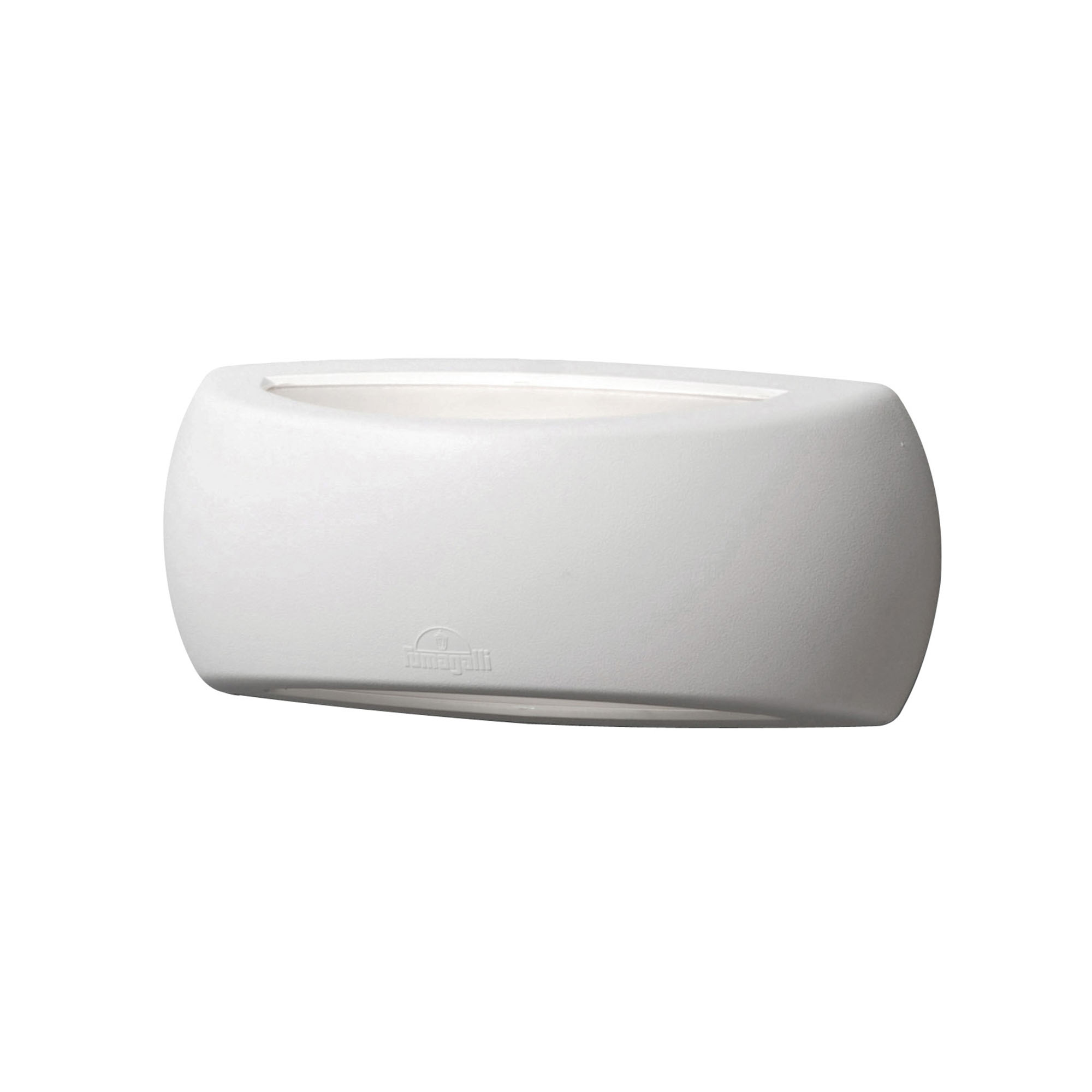 Aplique Ext LED E27 Bifocal Resina Blan 1A2.000.000.WYE27 — Fumagalli — Fumagalli