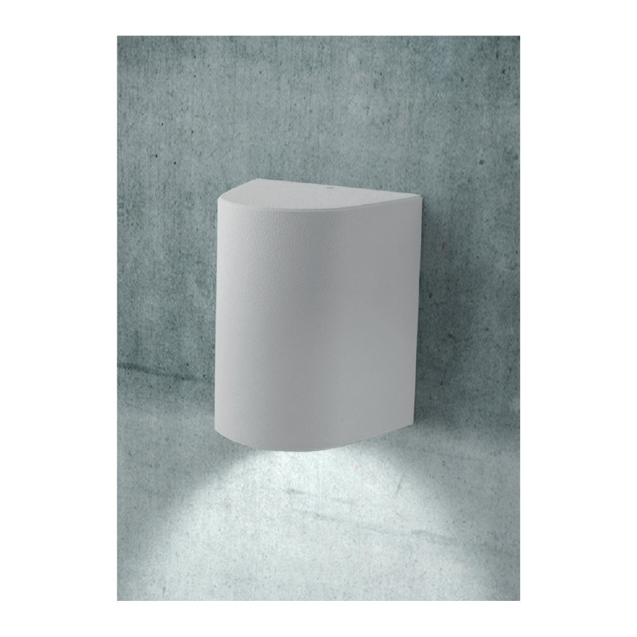 Aplique Ext E27 Resina Gris IP55 1A6.000.LXE27 — Fumagalli — Fumagalli
