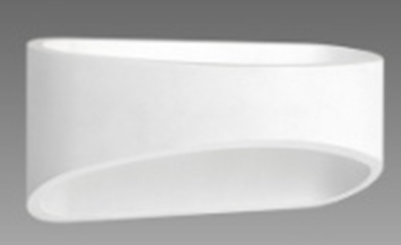 Aplique Decorativo LED 6W 3K 425lm IP40 Bifocal Bl 22084811-00 — Disano — Disano