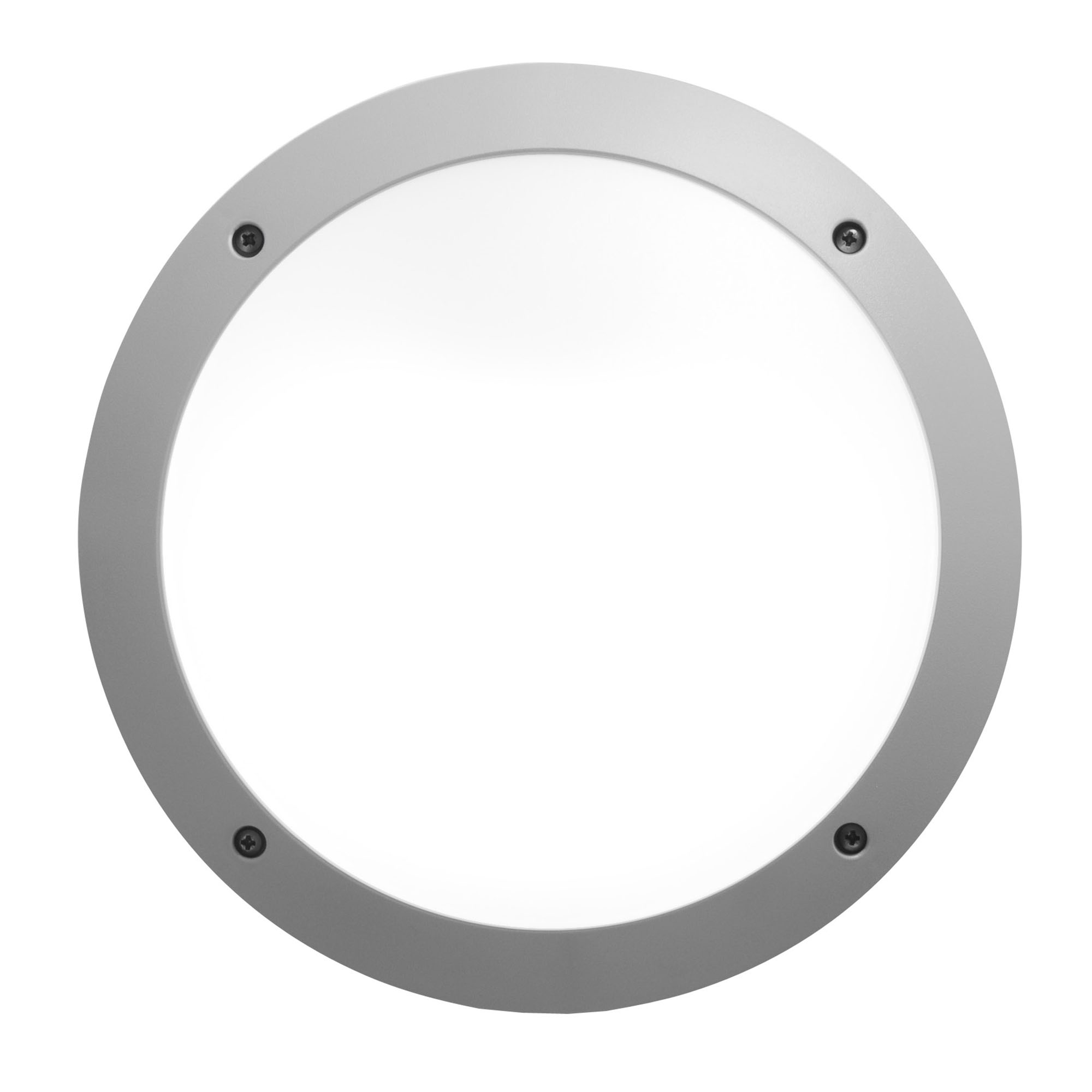 Plafón EXT LED E27 RESINA GRIS IP66 1R3.000.000.LYE27 Fumagalli — Fumagalli