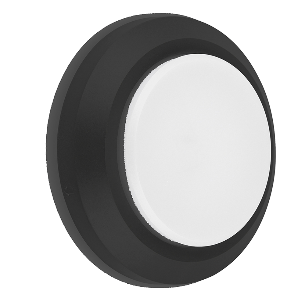 Aplique LED Negro Deco de Pared Tipo Circular 3W 3K 7014798 — Ledvance — Ledvance
