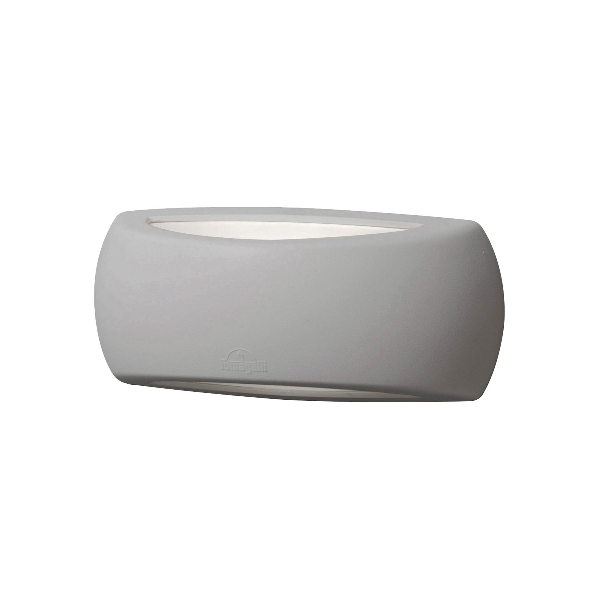 Aplique Ext LED E27 Bifocal Resina Gris 1A2.000.000.LYE27 — Fumagalli — Fumagalli