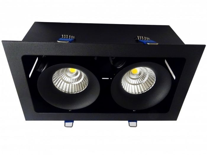 Foco Emb Orientable 2x7.5W Ng 1050lm 3K 278608825 — Darlux — Darlux