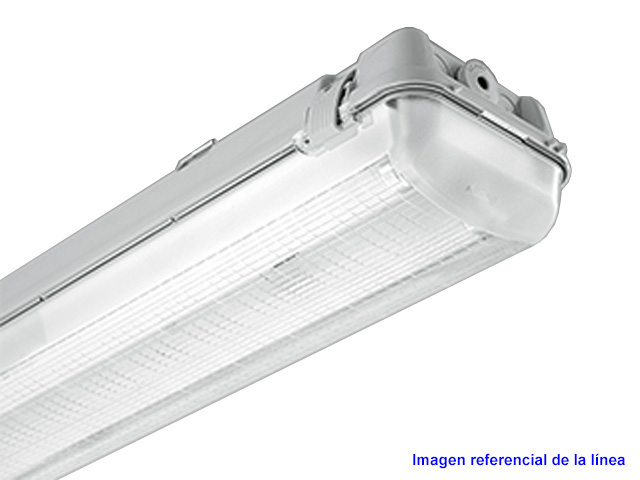 Equipo HERMETICO 2x54W/E POLIC HYDRO IP66 16453800 Disano — Disano