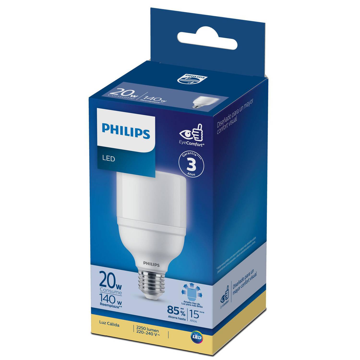 Ampolleta LED BULBO 20W 3000K E27 2250lm 229633507 Philips — Philips