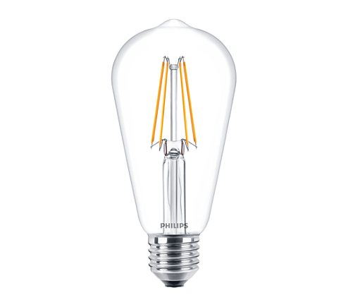 Ampolleta LED ST64 Vintage 60W E27 229628207 Philips — Philips