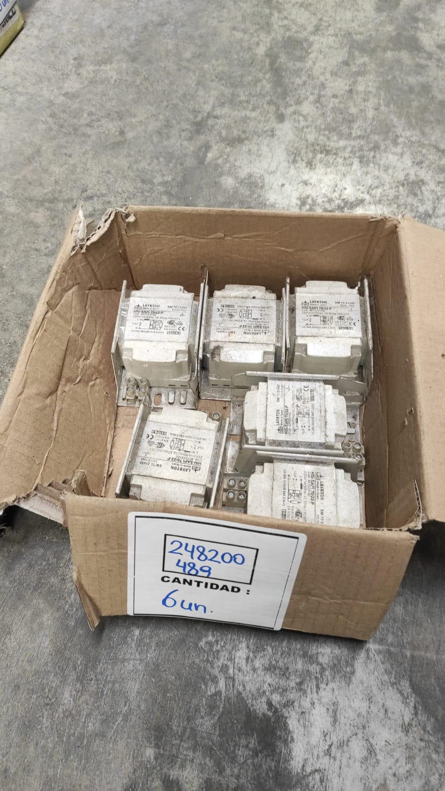 Ballast Interior NA 70W Sapi-hsi 248200489 — Layrton — Layrton
