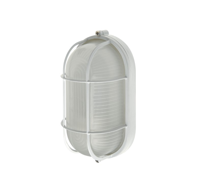 Plafón LED 10W OVAL BL 700lm IP65 3K + E 269503725 Darlux — Darlux