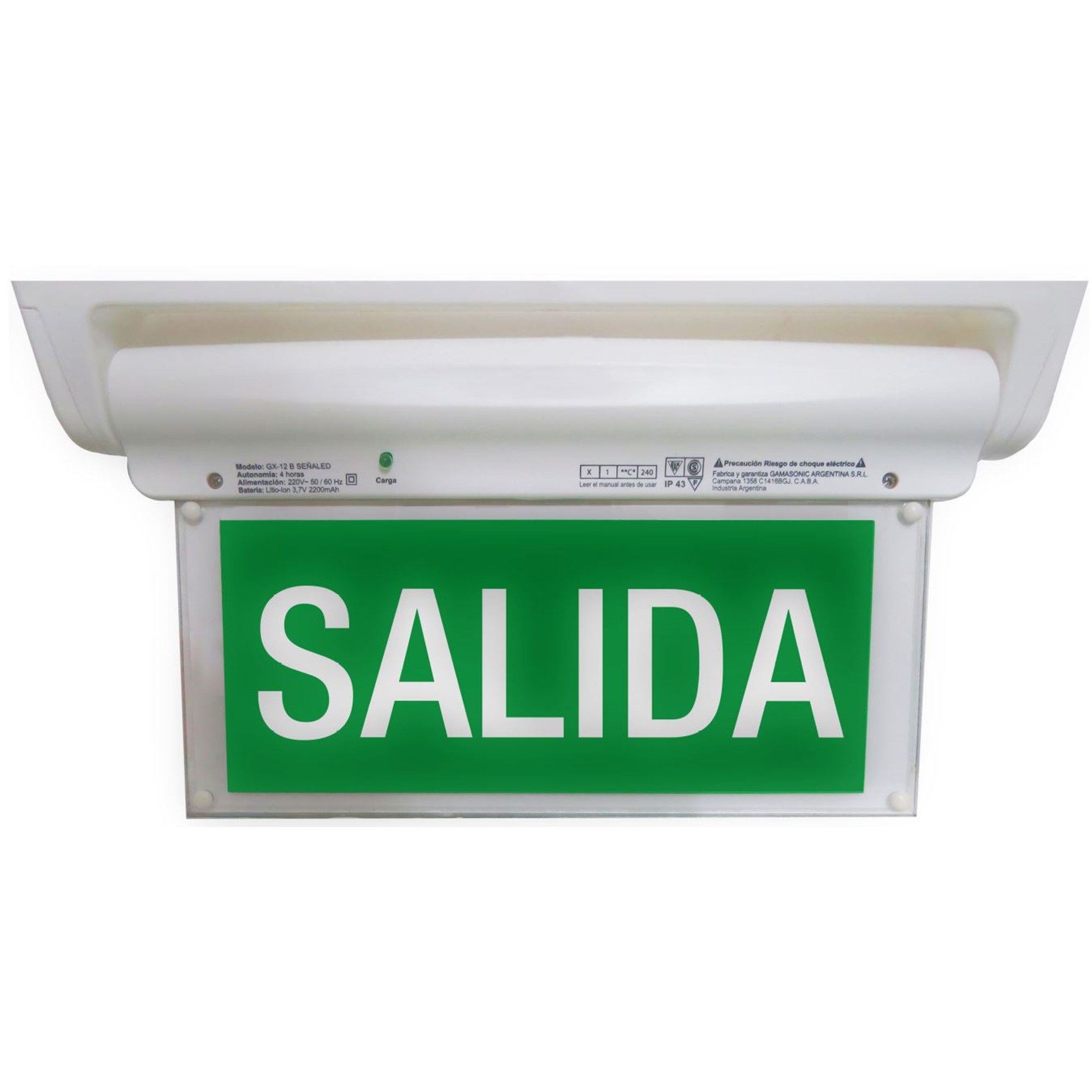 Luminaria Senaliz Salida Emer LED 6HRS 919009012402 — Philips — Philips