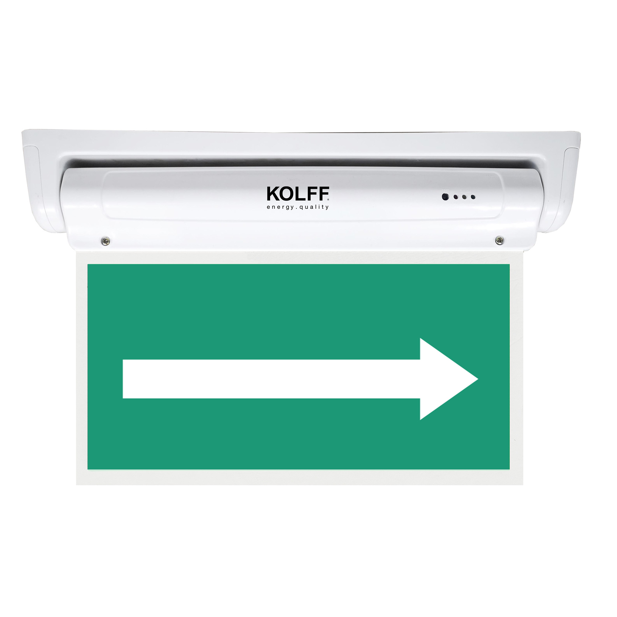 Equipo LED 3HR 220V C/GRAFICA FV/LB FLECHA DERECHA IP43 SESE0059 +SEIA0118 Kolff — Kolff