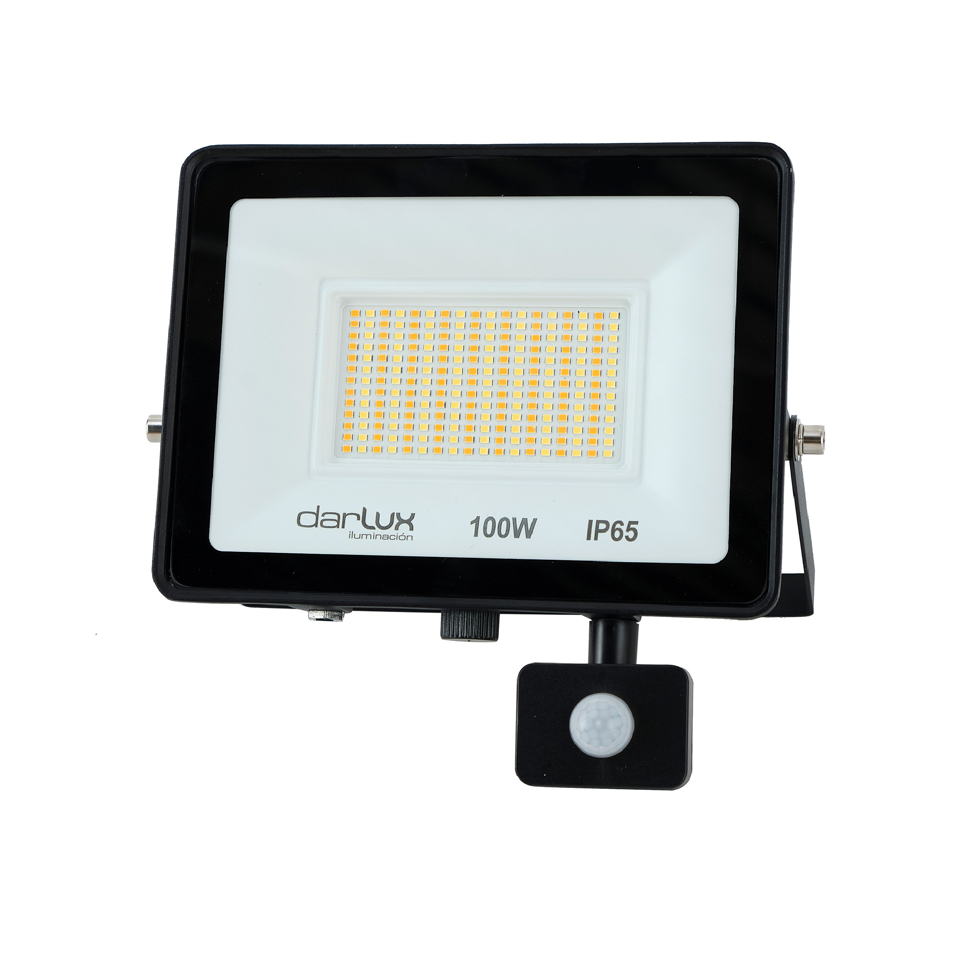 Proyector de Area LED 100W IP65 3 CCT 2.2K-3.5K -5K Negro Con Sensor 278628625 — Darlux — Darlux