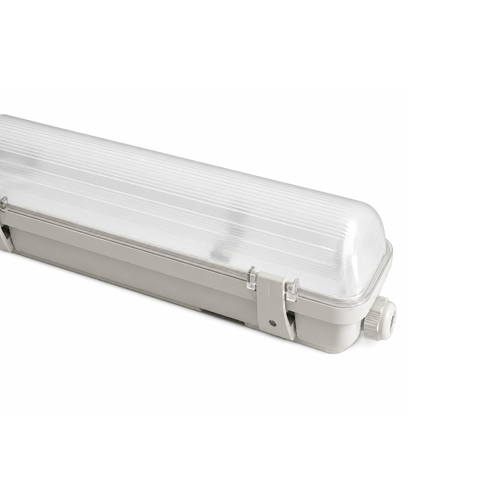 Equipo Hermetico T8 2x36W Roda Electronico Policarbonato IP65 + Emergencia 1.5HRS 1259573025 — Darlux — Darlux