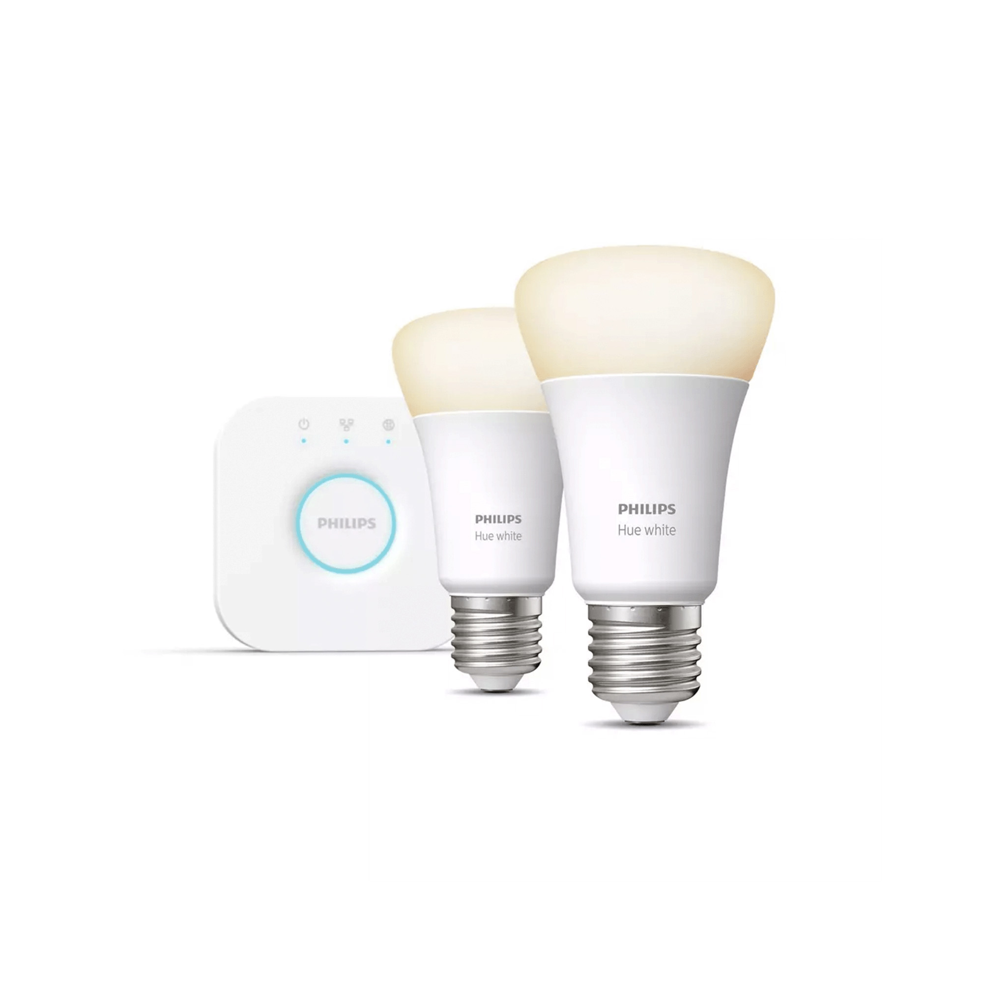 Kit X 2 Ampolletas Hue Blanco 9W A60 E-27 929001821601 — Philips — Philips