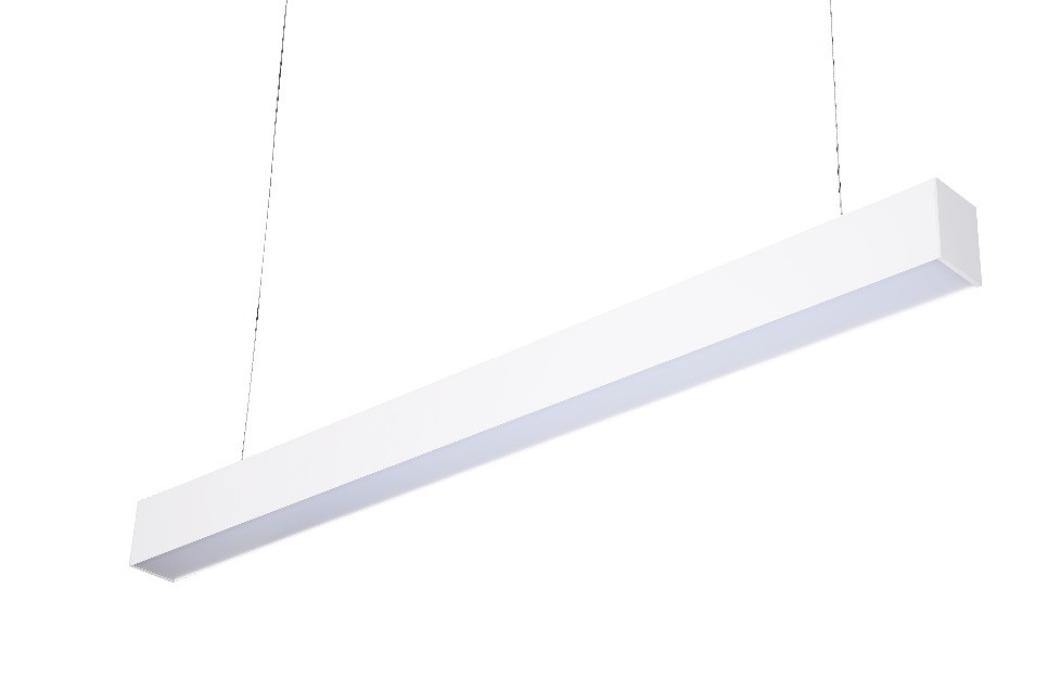 Equipo Lineal Sobrepuesto y Colgante LED 36W 3K 3600lm al IP40 CRI80 1200x60x70 Blanca+ Emergencia 259521825 — Darlux — Darlux