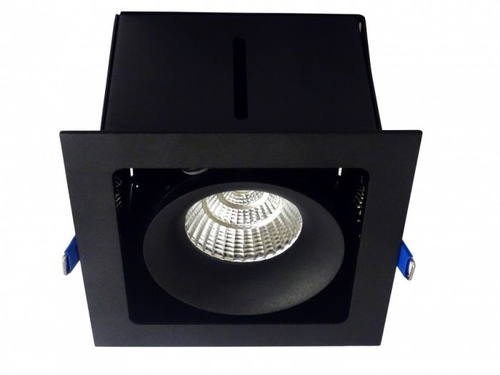 Foco Embutido LED Tipo Puzzle 1 Luz 7.5W Negro 3K 1050LUMENES 278608625 — Darlux — Darlux