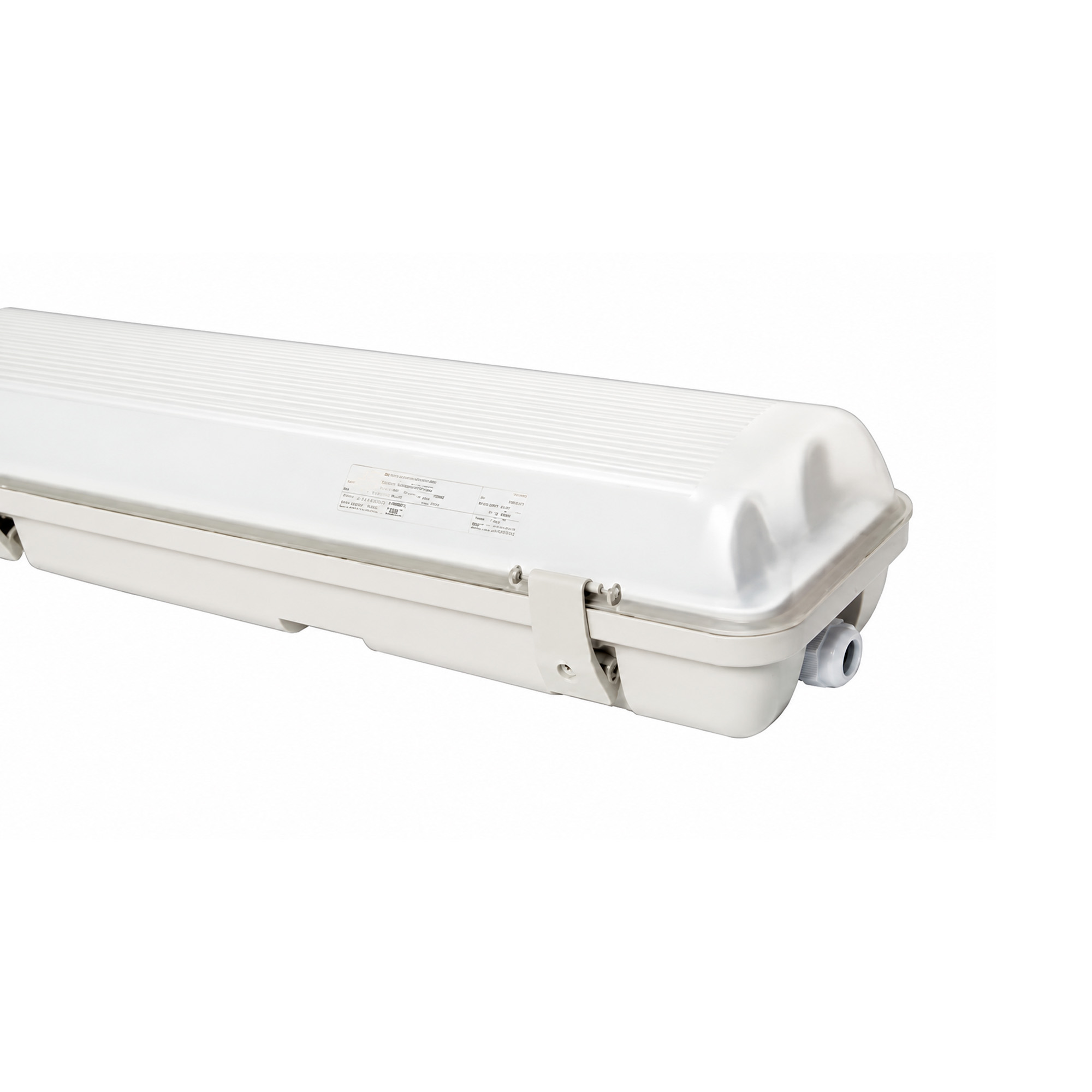 Equipo Hermetico T8 1x36W Policarbonato IP65 Electronico Ecolux 2259561225 — Darlux — Darlux