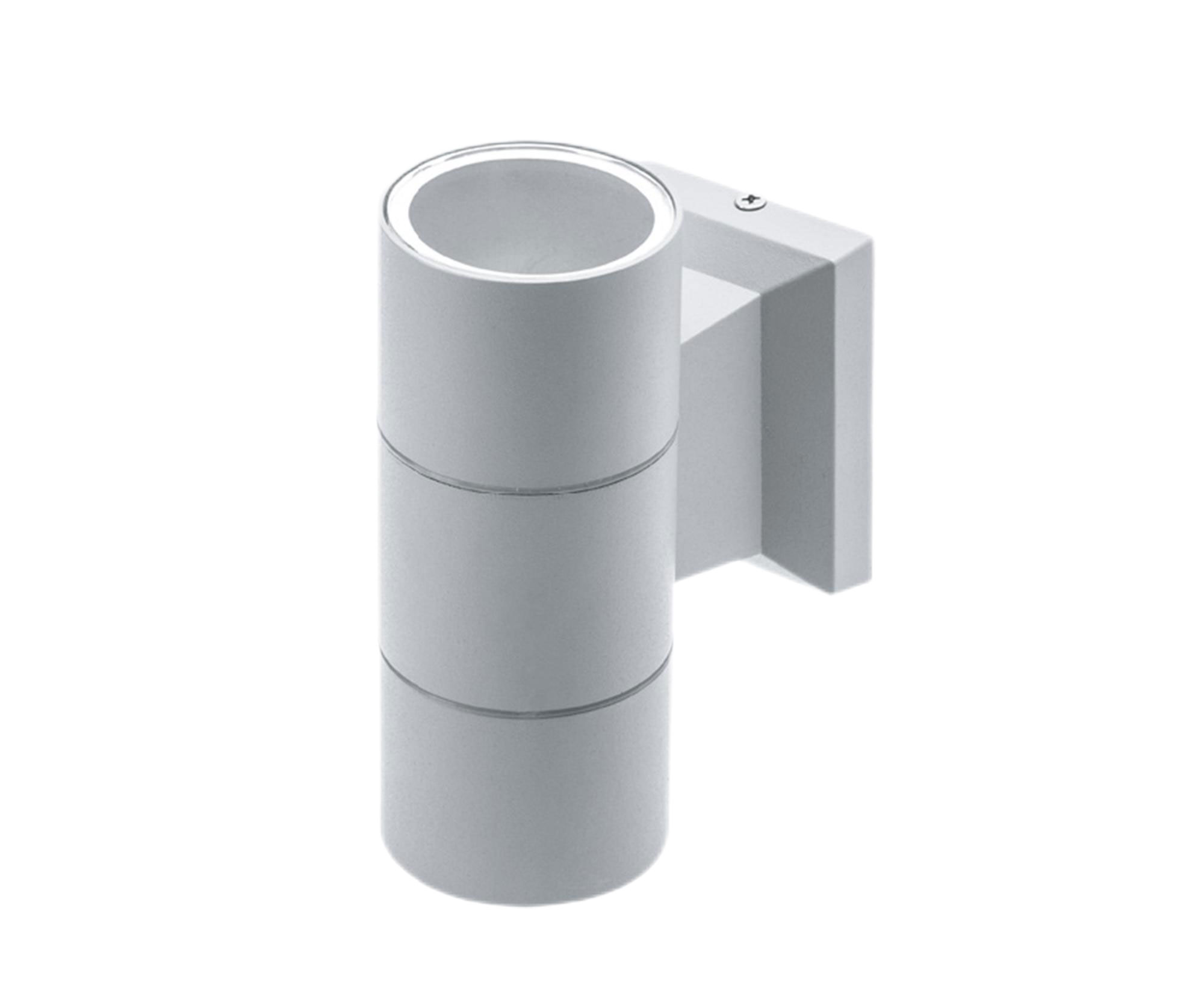 Aplique Sobrepuesto Muro Bidireccional GU10 IP44 Gris Oscuro 209006925 — Darlux — Darlux