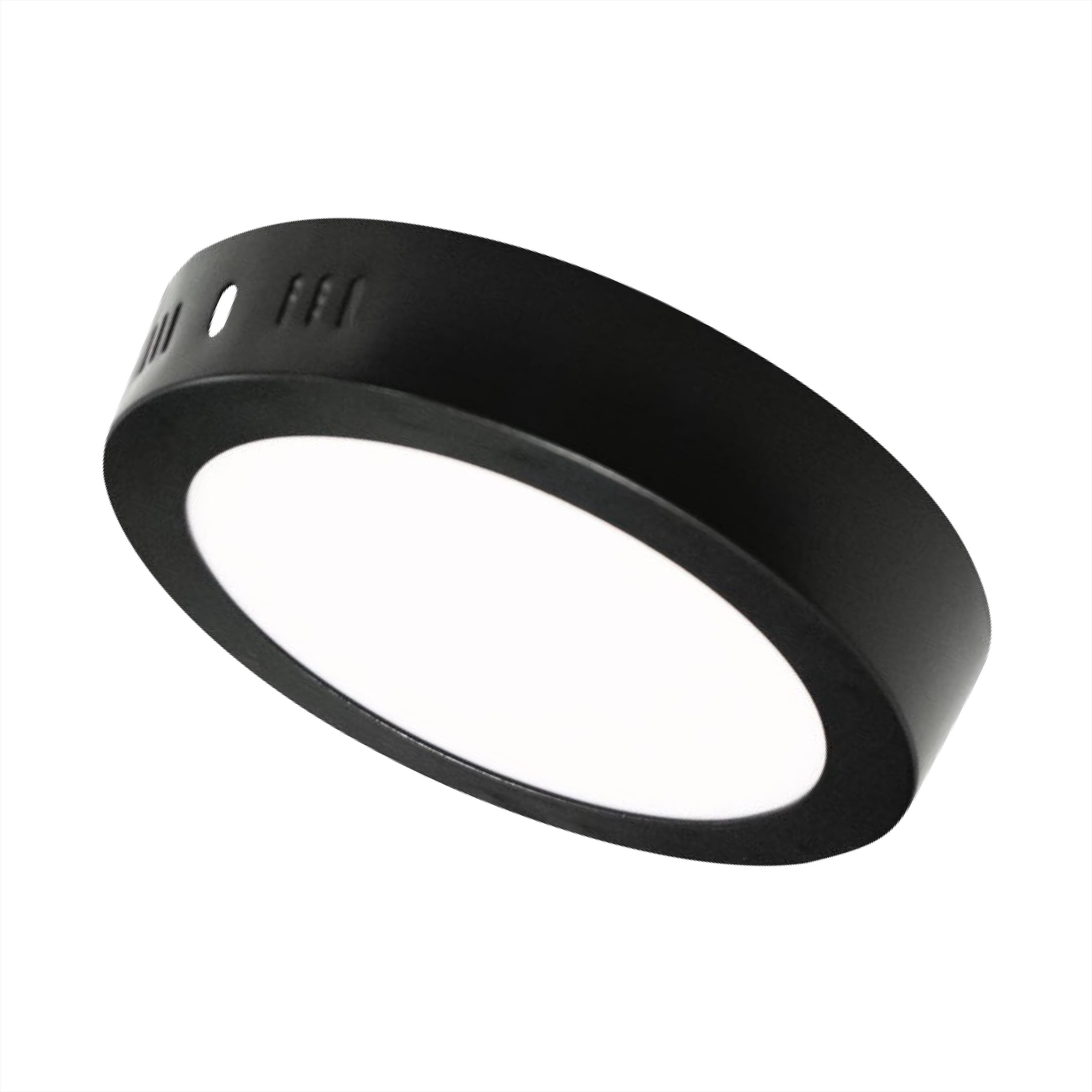 Foco LED Sobrepuesto 12W 3-4-6K Negro IP40 1278616725 — Darlux — Darlux