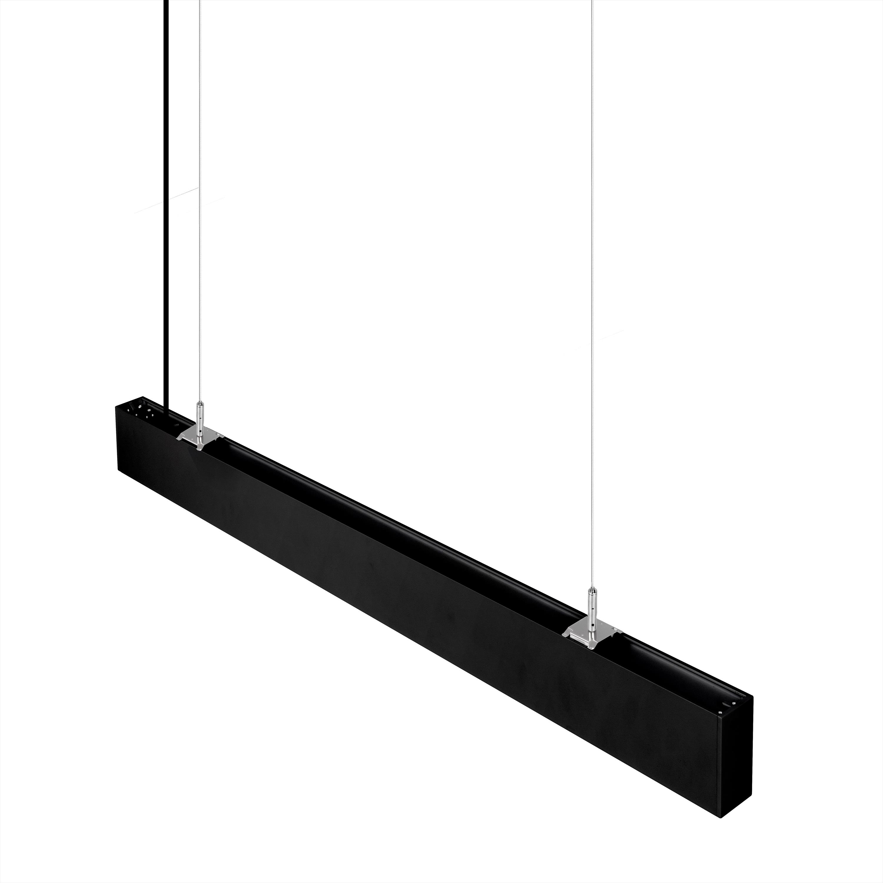 Equipo lienal sobrepuesto/colgante LED 36W 3-4-6K 110LM/W IP40 CRI80 NEGRO 259534125 Darlux — Darlux