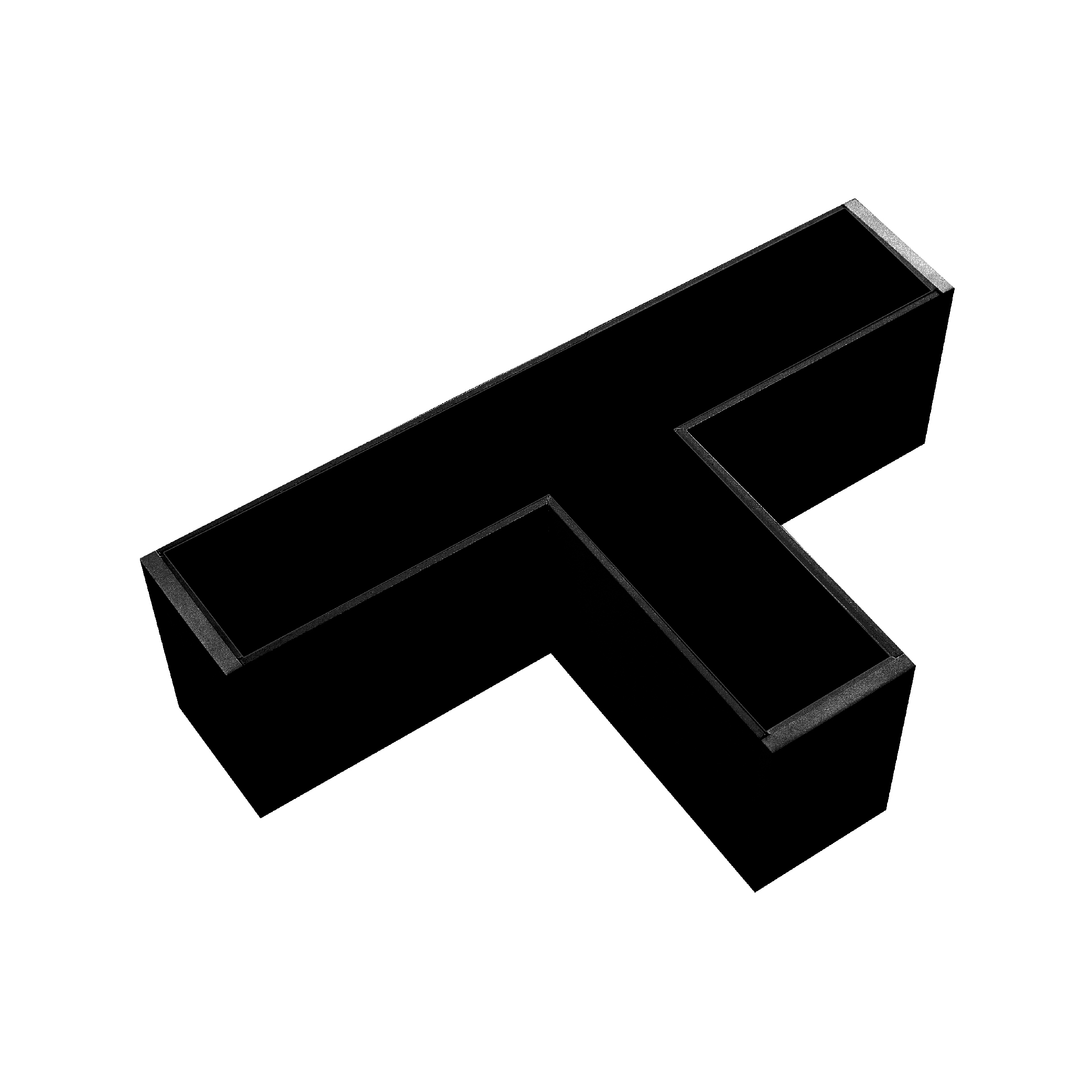 Accesorio Para Lineal T 7-9W 3-4-6K 250x150x75mm Negro 259529025 — Darlux — Darlux