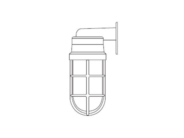 Lampara Prueba Vapor Vaso Cristal VAPCG-01 1309629 — Rawelt — Rawelt