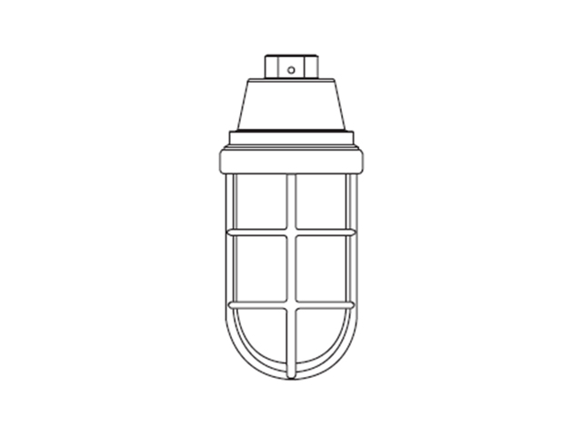 Lampara Prueba Vapor Vaso Cristal VASCG-11 1304029 — Rawelt — Rawelt