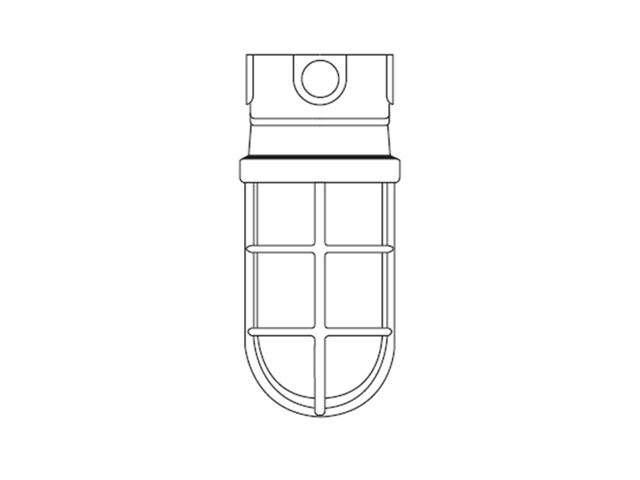 Lampara Prueba Vapor Vaso Cristal VAXCG-11 1312629 — Rawelt — Rawelt