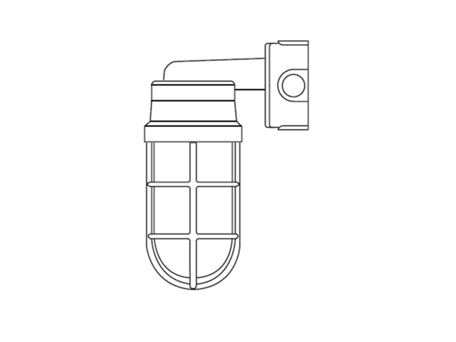 Lampara Prueba Vapor Vaso Cristal VAPXCG-11 1310529 — Rawelt — Rawelt