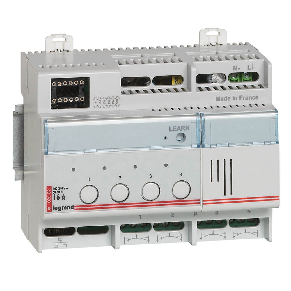 Lm/rele DIN 4x16A Salidas Scs 2602 — Legrand — Legrand