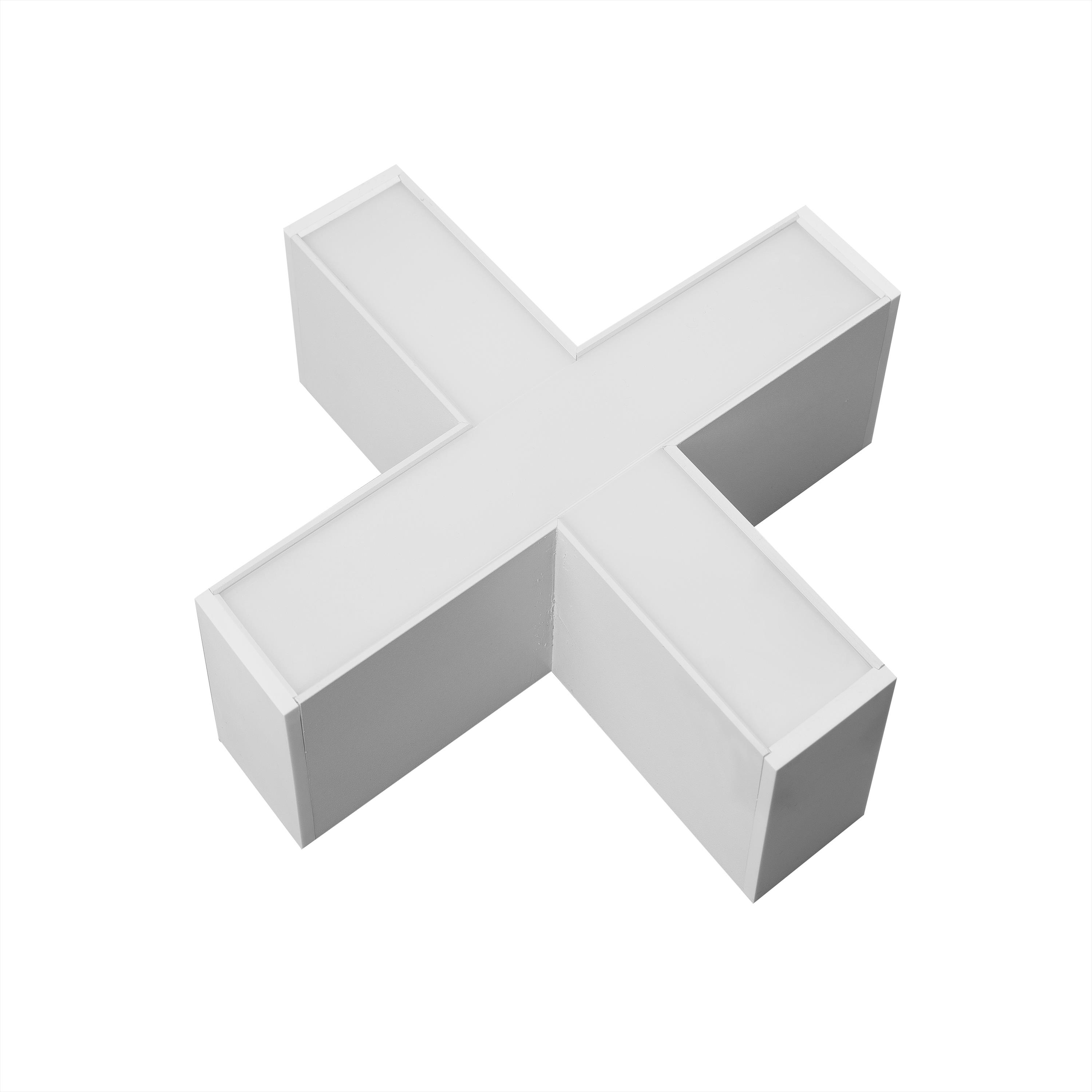 Accesorio Para Lineal X 13-18W 3-4-6K 250x250x75mm Blanco 259529425 — Darlux — Darlux