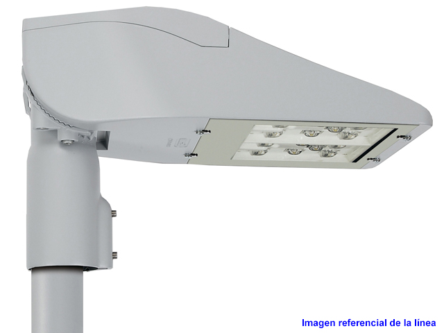 Luminaria Ap LED 78W 9800lm 4K IP66 Plata 330401-00 — Disano — Disano