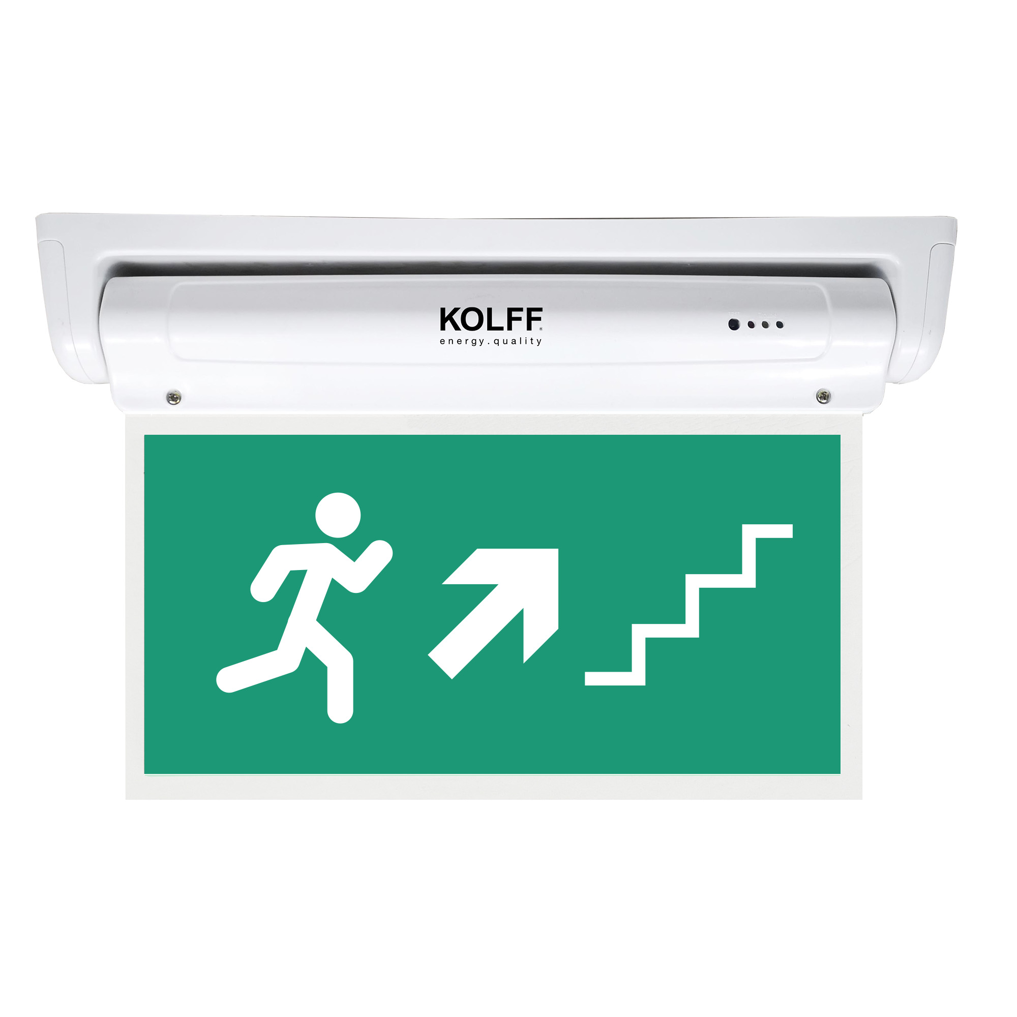 Equipo LED 3HR 220V C/GRAFICA FV/LB HOMBRE FLECHA ESC.ASCENDENTE IP43 SESE0059 +SEIA0116 Kolff — Kolff