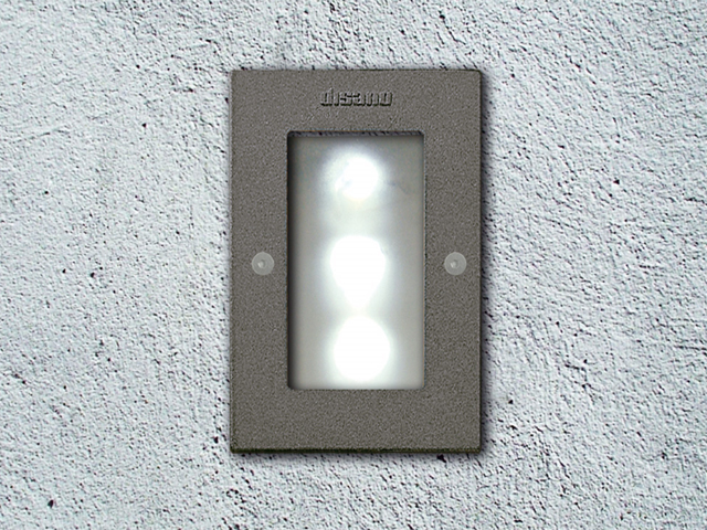 Foco Ext Emb Rect Con Powerled Blanco 1.4W 53069500 — Disano — Disano