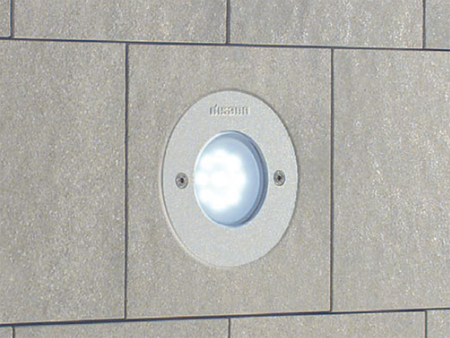 Foco Ext Emb LED 0.6W 30lm 4K IP67 Grafito Circ Sin Driver 53069100 — Disano — Disano